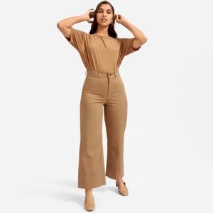 Everlane cropped wide leg pant